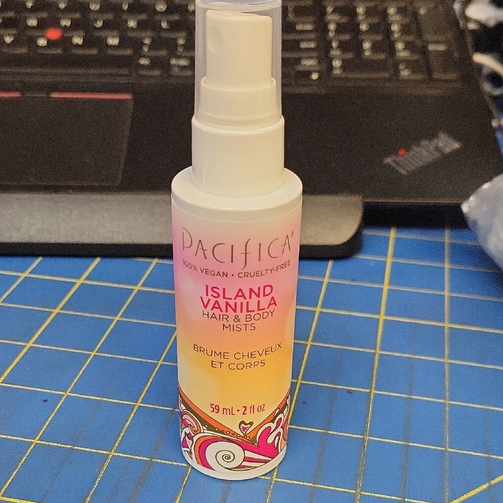 Pacifica Island Vanilla Hair & Body Mist 59ml New Spray Bottle